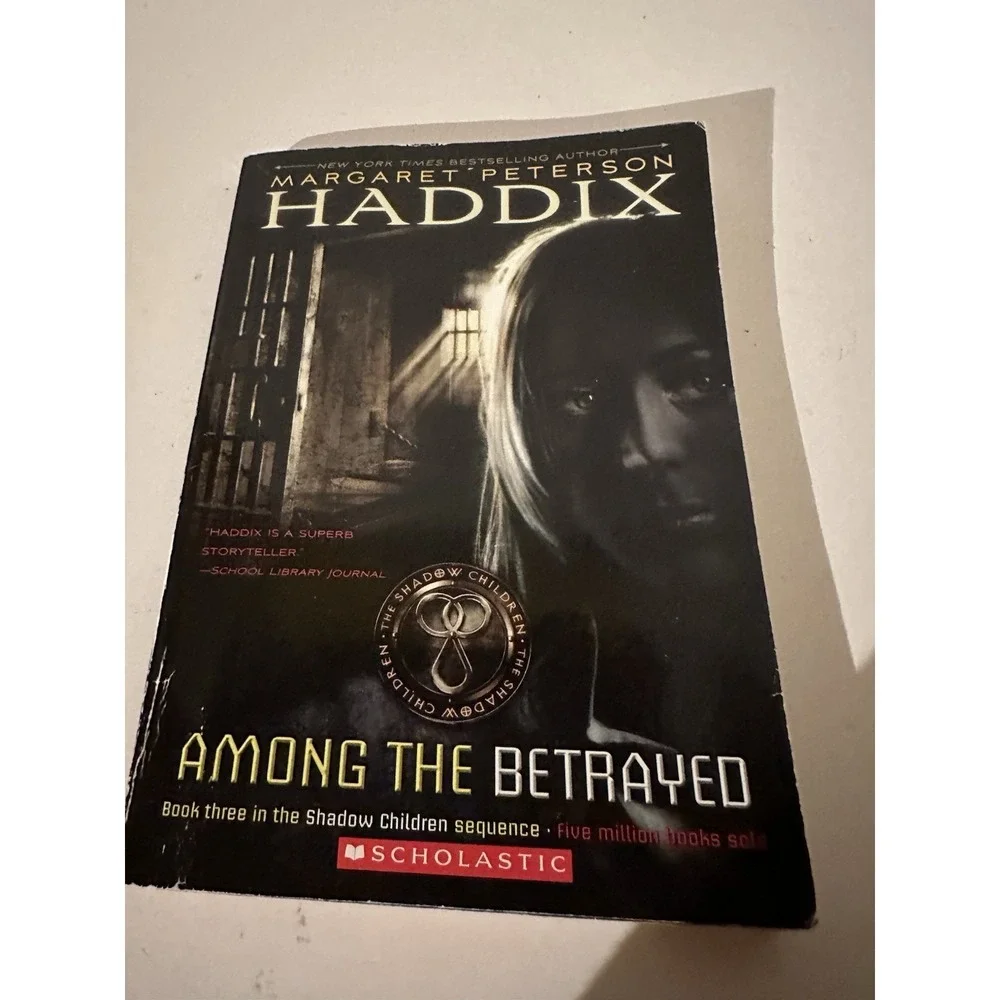 haddix book lot Shadow Children #2, 3 & 4 Margaret Peterson PB GC Scholastic Bks
